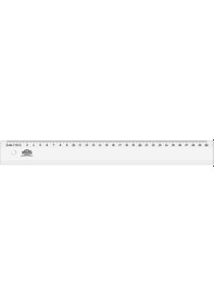 Resim Hatas 0160 Geniş Plastik Büro Cetveli 30 CM 