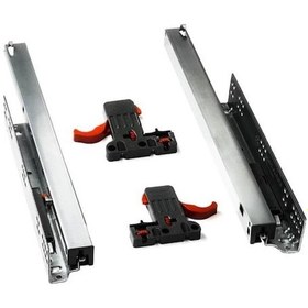 Resim Samet Smart Slide Full Tam Açılım Frenli Ray 500Mm 