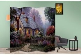 Resim Manzara Temalı Özel Tasarım Paravan Room Divider PRV1115, 180 x 180 