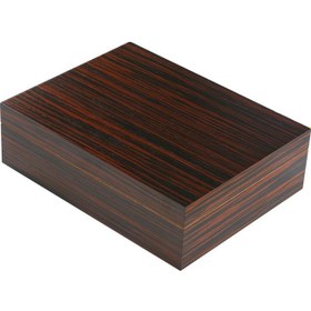 Resim Vincenzo Ebony Humidor Puro Kutusu 