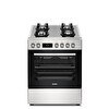 Resim Simfer 1226 Inox Cam Yüzeyli 4 Gözü Gazlı Multi Turbo Fırın 