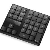 Resim 2.4g Kablosuz Dijital Klavye Dizüstü Pc Masaüstü Siyah (Yurt Dışından) 