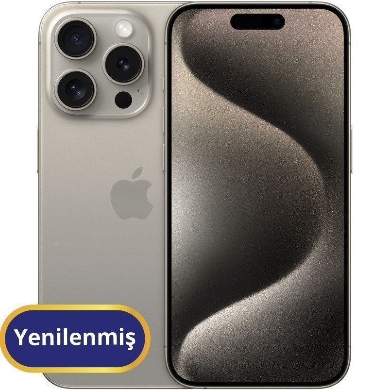 Apple iPhone 15 Pro Yenilenmiş TR Garanti | 512 GB Natürel