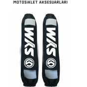 Resim Sym Beyaz Amortisör Kılıfı Reflektörlü 