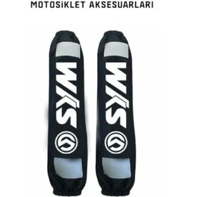 Resim Sym Beyaz Amortisör Kılıfı Reflektörlü 