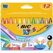 Resim Bic Pastel Boya Plastidecor Karton Kutu Üçgen 12 Lİ 829773 