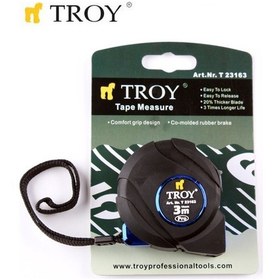 Resim Troy 23163 Stoperli Şerit Metre 3mx16mm 3 M 