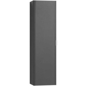 Resim VitrA Nest Boy Dolabı 45 Cm Tek Kapaklı Parlak Antrasit Sol 56186 