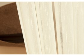 Resim VİSKONLU ŞANTUKLU TÜL EKRU 1-2 SEYREK PİLE 250X260 