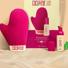 Resim Kendi Kendine Bronzlaşma Seyahat Seti, 50ml Bronzlaştırıcı Köpük + Uygulama Eldiveni 