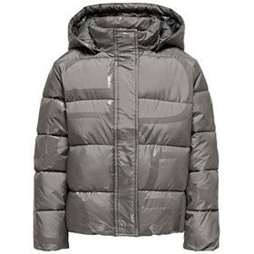 Resim Only Kogmercedes Life Aop Puffer Çocuk Günlük Mont 15327417-december-sky Gri Gri 