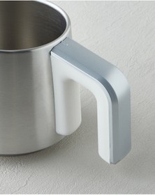 Resim English Home Cmk 6010 İnox Demlik Grubu Beyaz-krom 