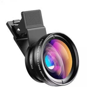Resim Thorparacord Professional Telefon Macro Lens Kiti 0.45x Süper Geniş Açı & 12.5x Süper Makro Lens Hd Kamera 