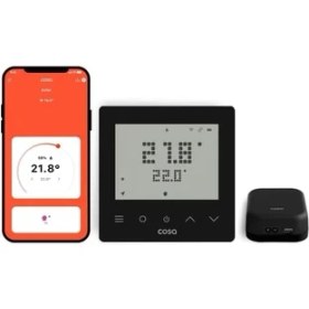 Resim Akıllı Oda Termostatı Kablosuz Kombi Kontrolü V5 