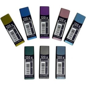 Resim Le02 120'li Min 0.7 2b 60mm Versatil Kalem Uç - 