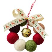 Resim Suntek Yılbaşı Ağacı Çelengi Kolye Ofis Duvarı İç Mekan Çap 10cm 