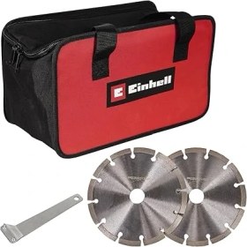 Resim Kanal Açma Makinesi Te-Ma 1500 (1.500 W, Kademesiz Derinlik Ayarı, Ayarlanabilir Kesme Genişliği, Yumuşak Başlatma, Taşıma Çantası ve 2 Adet Elmas Kesme Diski Dahil) - 4350735 