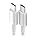 Resim Samsung A11/A21/A21s/A31/A41/A51/A71 Uyumlu Type-C to Type-C Hızlı Şarj Kablosu, 2 Metre, Beyaz 243B33 