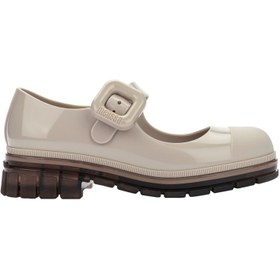 Resim Mini Melissa June INF Bej Kalın Tabanlı Kız Çocuk Ayakkabısı | 28-34 Numara | Mary Jane Stili - 3 