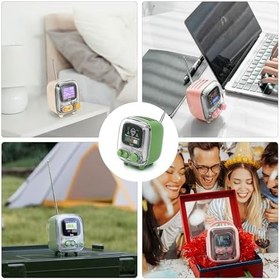 Resim Divoom Tiivoo-2 Fm Radyolu Mini Bluetooth Hoparlör 