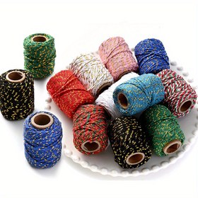 Resim 1 Rulo, 20m Altın Kırmızı Yeşil 2mm Kalınlığında Noel İpi Hediye Paketleme DIY El Sanatları Ev Dekorasyonu Bahçecilik, Buketler İçin Kurdeleler, Çiçek Sarma Kağıdı, El Sanatları Malzemeleri, Kumaş, El Yapımı Düğün Buket Malzemeleri, Hediye Ambalaj Malzemeleri, Pasta Dekorasyon Kurdelesi, Düğün Dekorasyonu, Parti Dekorasyonu, Hediye Dekorasyonu 