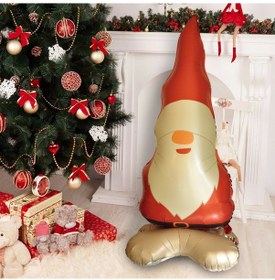 Resim Yılbaşı Folyo Banner -noel Baba 