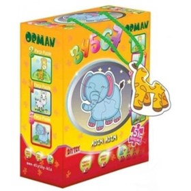 Resim Puzzle Orman 5'i Bir Kutuda DIY-ORM8766 
