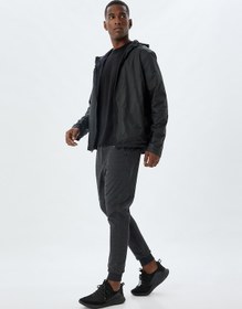 Resim Koton Spor Eşofman Altı Jogger Beli Bağcıklı Dikiş Detaylı Cepli Pamuk Karışımlı Antrasit 5wam40095nk Antrasit 