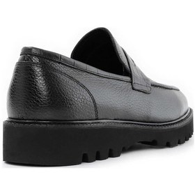 Resim Tamer Tanca Erkek Hakiki Deri Siyah Klasik Ayakkabı 537 2349y Erk Ayk Sk21-22 Syh Alex/syh Roda 