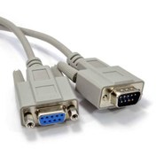 Resim 9 Pin Seri RS232 Com Port Dişi Erkek Kablo 