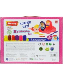 Resim MCM Group ERN-576 Heroes Kuaför Oyun Hamuru Seti 