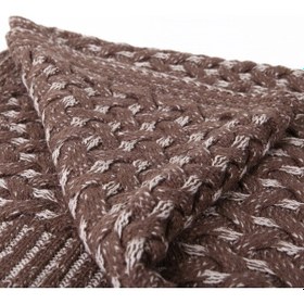 Resim Betires Home Ta14011 Örgü Koltuk Şalı Moka 