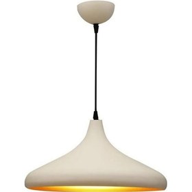 Resim Mylights Retro Rustik Modern Spor Metal Krem Sarkit Avize 35 Cm 