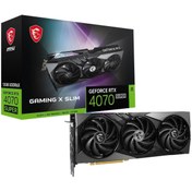 Resim MSI Geforce Rtx4070 Super 12g Uyumlu Gamıng X Slım 12gb Gddr6x 192bıt Ekran Kartı 