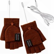 Resim USB Şarj Edilebilir Isıtmalı Eldiven El Isıtıcıları Eldivenler Isıtıcı Yeniden Kullanılabilir Kış Sıcak Isıtma Dizüstü Kadın Erkek Için (Yurt Dışından) 