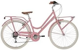 Resim Alpina Milly Italy, 26" Jant, 6 Vitesli Şehir Bisikleti (Made İn Italy) Pembe 