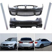 Resim X POWER TUNİNG Bmw F30 2012-2018 3 Seri Plastik Boyasız M3 Body Kit Uyumlu 