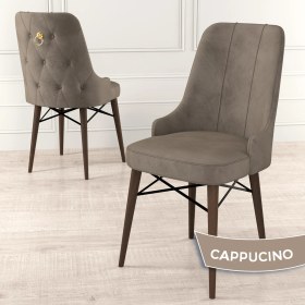 Resim Canisa Concept Pare Serisi, Sandalye , 4 Adet Sandalye, Siyah Gürgen Ayak 