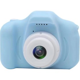 Resim Zuomee 8 Mp Çocuk Dijital Fotoğraf Makinesi 1080P Video 2.0 Inç Ekran Mavi Dahili Pil (Yurt Dışından) 