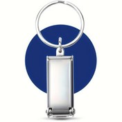 Resim 1 adet Modern Paslanmaz Çelik Mini Katlanır Tırnak Makası Anahtarlık ile, Keskin Düz Kenar Bıçak, Taşınabilir Manikür ve Pedikür Aracı Tırnaklar için, Kokusuz Tırnak Sanatı Bakım Aksesuarı 