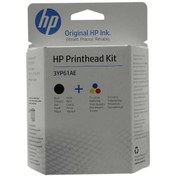 Resim Hp 3Yp61Ae Baskı Kafası Siyah+Renkli Gt51/Gt52 