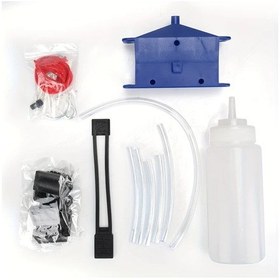 Resim Fochsia Mavi Bisiklet Ve Motosiklet Zincir Temizleme Aparatı Fırça Seti 