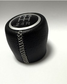 Resim imza direksiyon kılıfı Fiat Linea Vites Topuzu KREM (5 Vites) 