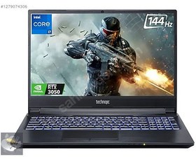 Resim SIFIR TECNO QUANTUM GAMİNG/i7 11800H/16 GB RAM/512 SSD/ RTX3050 