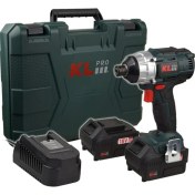 Resim KL Pro Darbeli Tornavida Çift Akülü Kömürsüz Profesyonel 18VOLT/4.0AH Li-Ion KLDV1840B 