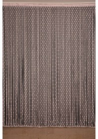 Resim Küçük Puanlı Model Pudra Renk Hazır Ip Perde 300x280 Cm 