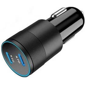 Resim Createtech Type-c Siyah Şarj Pd3.0 Pd Cihazı Çift Araç 40w Tb 