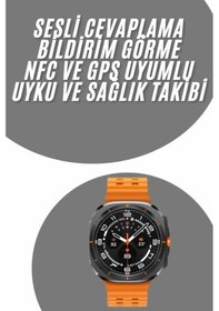 Resim Tüm Telefonlara Uyumlu Akıllı Saat Uyku Ve Sağlık Takibi Nabız Ölçer Adım Sayar 