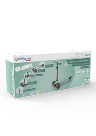 Resim Chillafish Scotti Glow 3 Tekerlekli Işıklı Scooter - Mint Turkuaz 