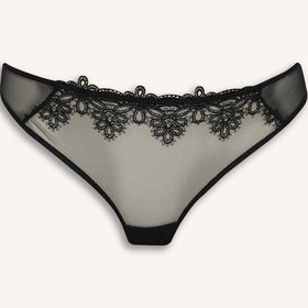 Resim Defacto Dantel Detaylı Tül Brief Külot-fall İn Love F7961ax25wnbk81 Siyah 